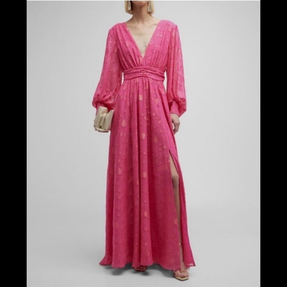 One33 Social Kathy Maxi Gown- Gold - Picture 6 of 7